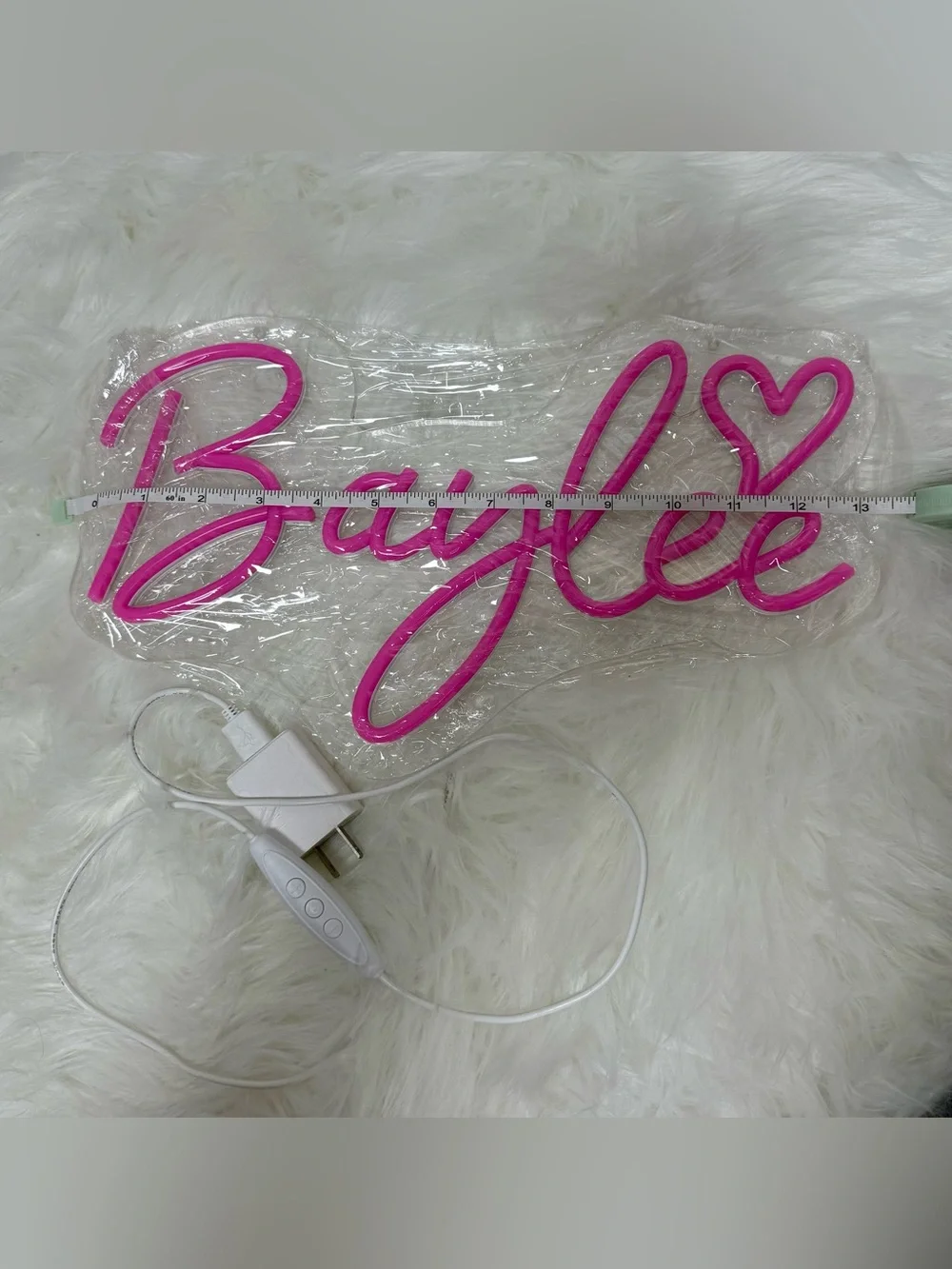 Custom LED Name Sign “Baylee” - Picture 5 of 5